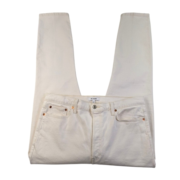 RE/DONE 90's High Rise Ankle Crop EUC $265 Size 32      J1636 - Picture 2 of 8